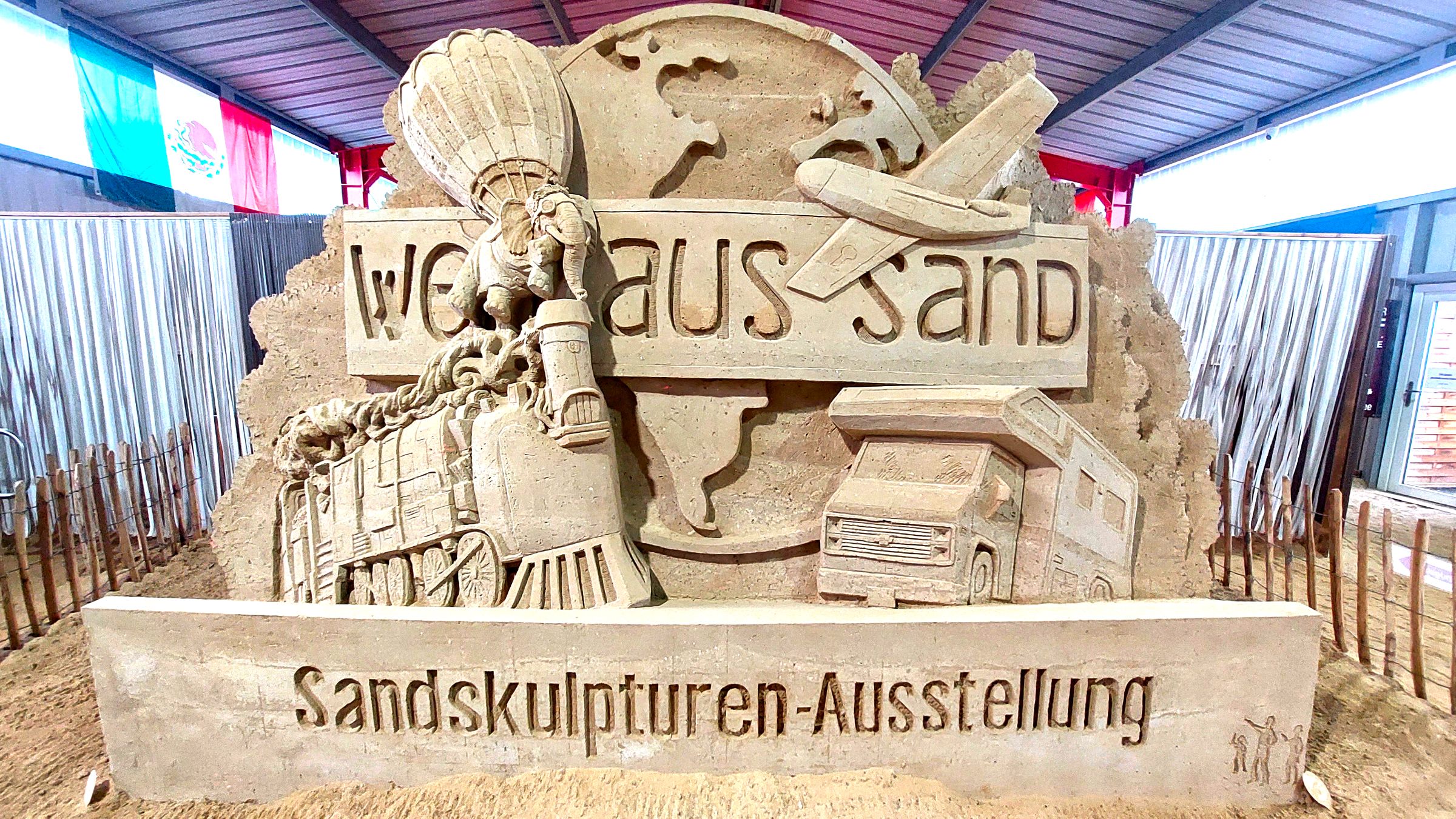 Sandskulpturen Trassenheide